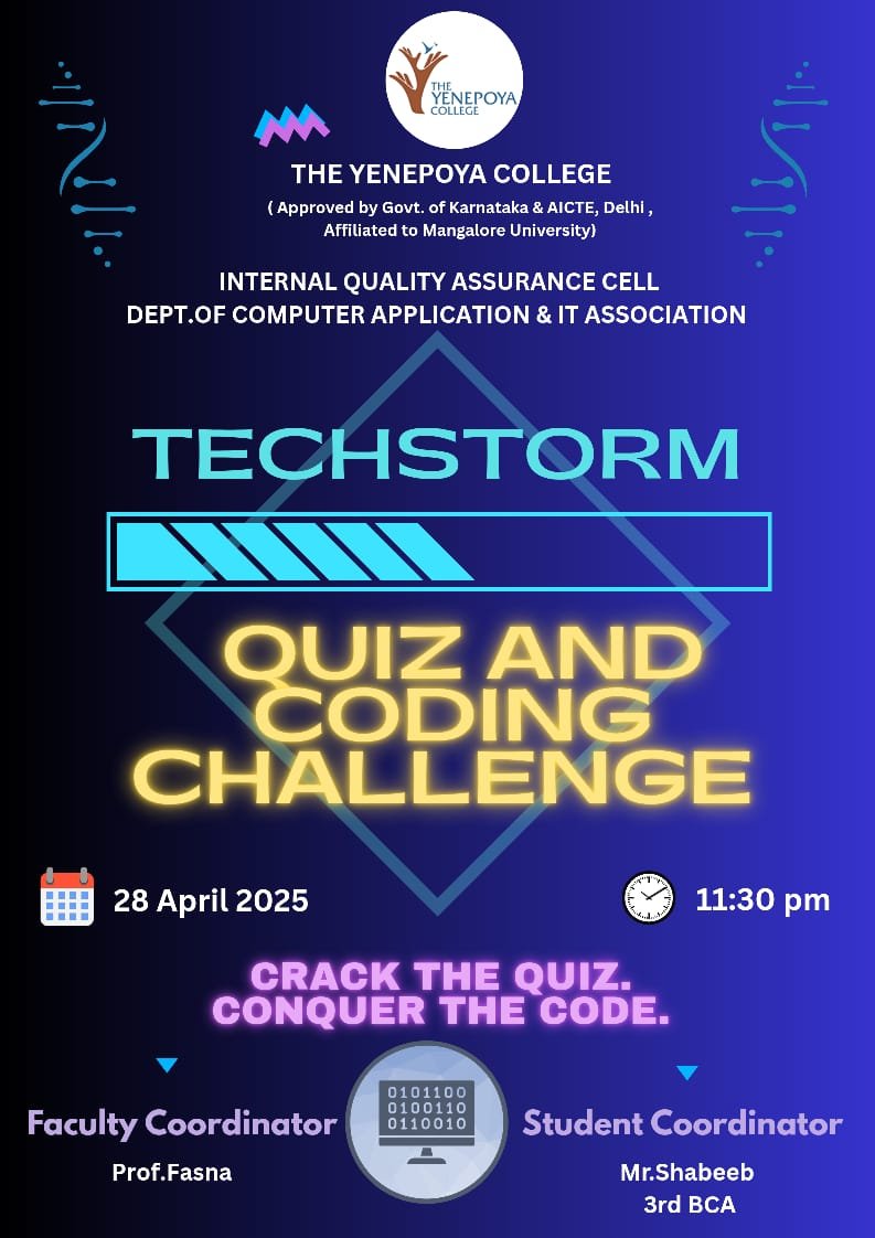 Techstorm: Quiz and Coding Challenge